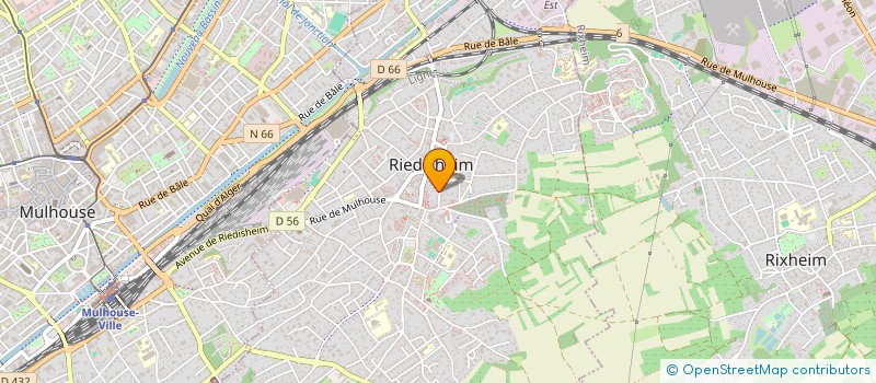 localisation de l'entreprise MADAME ALISON LEROUX  RIEDISHEIM