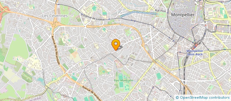 localisation de l'entreprise MADAME ALISON LORENT à MONTPELLIER