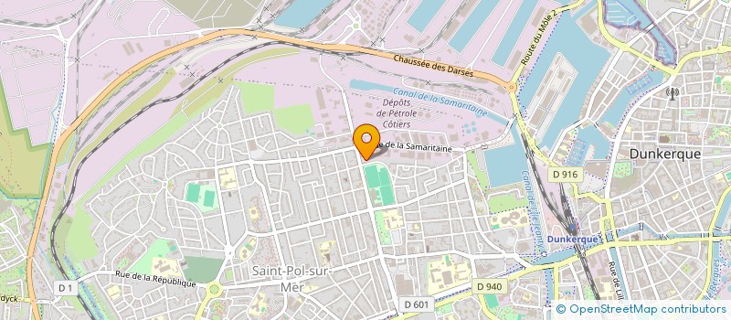 localisation de l'entreprise MADAME ALISON LUYCKFASSEEL à DUNKERQUE