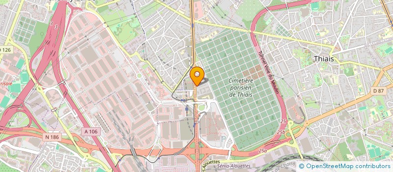 localisation de l'entreprise MADAME ALISON MAHOUKOU  THIAIS