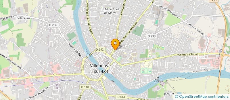 localisation de l'entreprise MADAME ALISON MAIROT  VILLENEUVE-SUR-LOT