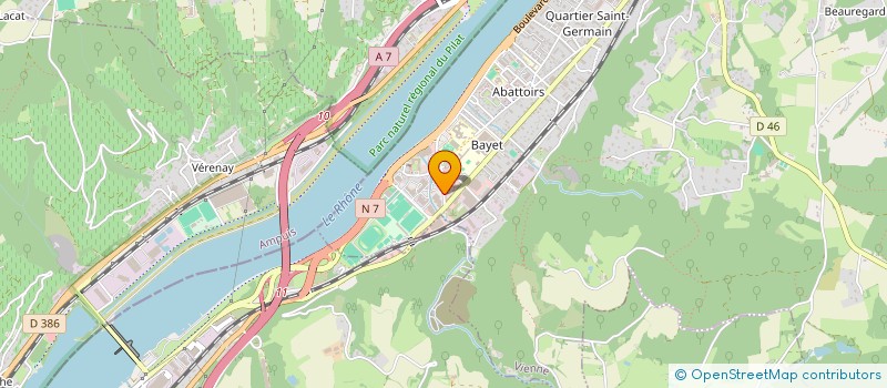 localisation de l'entreprise MADAME ALISON MANDEGOUT à VIENNE