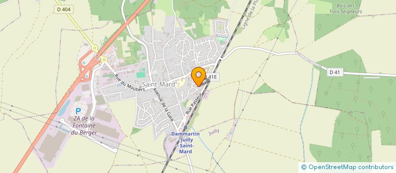 localisation de l'entreprise MADAME ALISON MARILLIER  SAINT-MARD