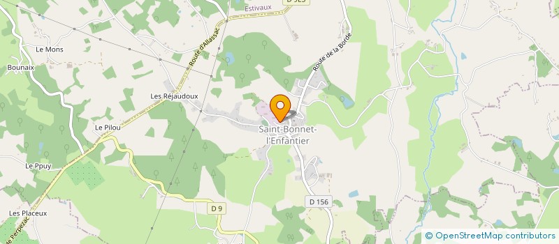 localisation de l'entreprise MADAME ALISON MASDUPUY  SAINT-BONNET-L'ENFANTIER