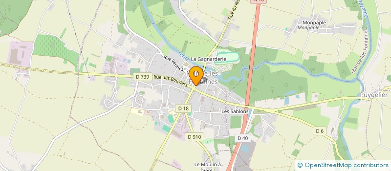 localisation de l'entreprise MADAME ALISON MELON  MANSLE-LES-FONTAINES