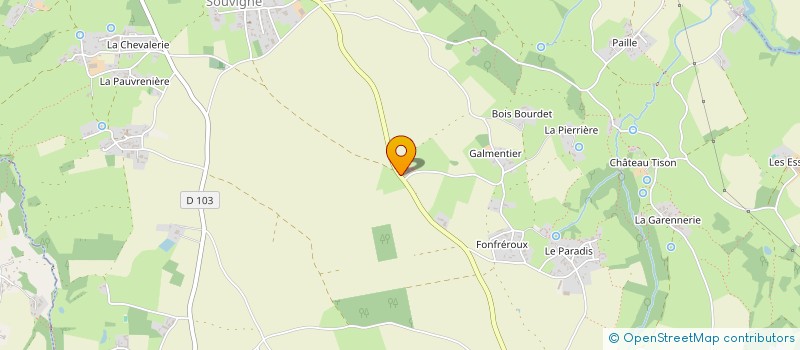 localisation de l'entreprise MADAME ALISON MERRILLS à SOUDAN