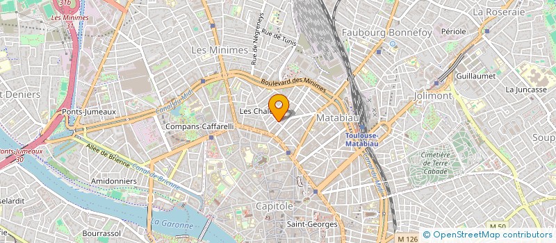 localisation de l'entreprise MADAME ALISON MIRAGLIA à TOULOUSE