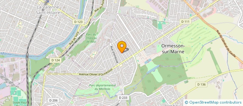localisation de l'entreprise MADAME ALISON MOKRANI à ORMESSON-SUR-MARNE