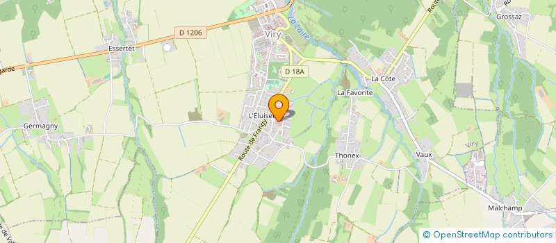 localisation de l'entreprise MADAME ALISON MOUKLI  VIRY