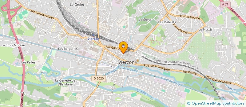 localisation de l'entreprise MADAME ALISON NEUILLY  VIERZON