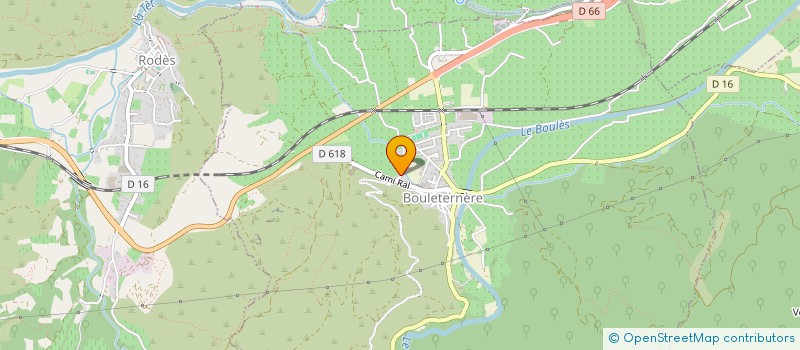 localisation de l'entreprise MADAME ALISON NIETO CANABATE  BOULETERNERE