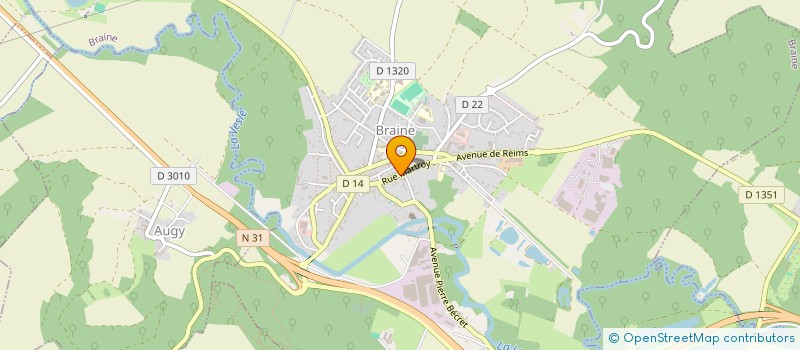 localisation de l'entreprise MADAME ALISON PETIT  BRAINE