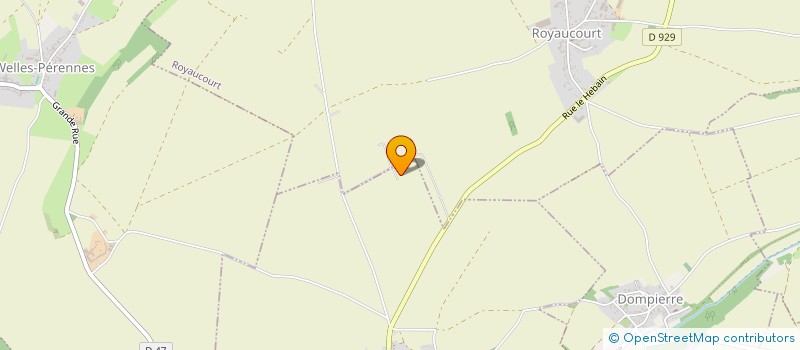 localisation de l'entreprise MADAME ALISON PETIT  SAINS-MORAINVILLERS