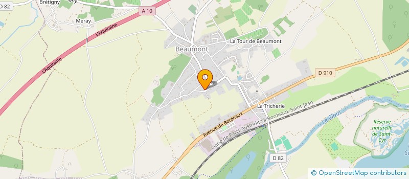 localisation de l'entreprise MADAME ALISON PETRY  BEAUMONT SAINT-CYR