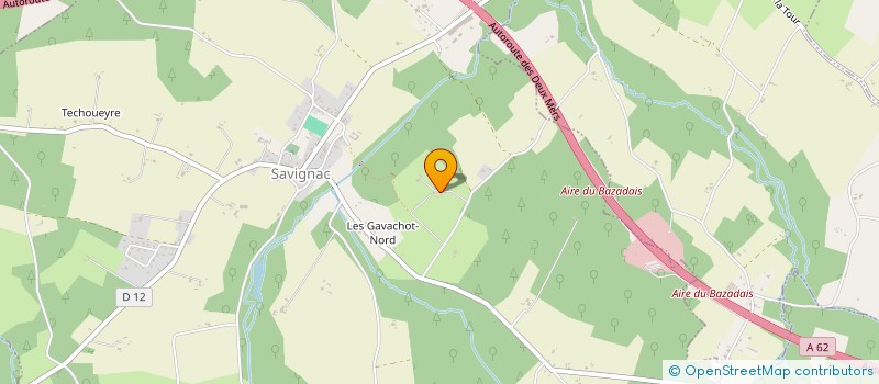 localisation de l'entreprise MADAME ALISON PIGNON  SAVIGNAC