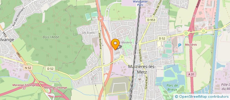 localisation de l'entreprise MADAME ALISON PINCK  MAIZIERES-LES-METZ