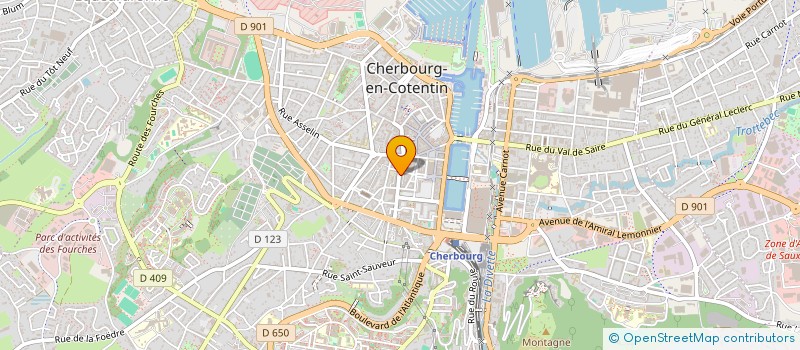 localisation de l'entreprise MADAME ALISON POPRAWSKI à CHERBOURG-EN-COTENTIN
