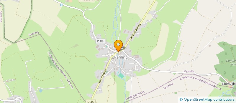 localisation de l'entreprise MADAME ALISON PORT  RAHLING