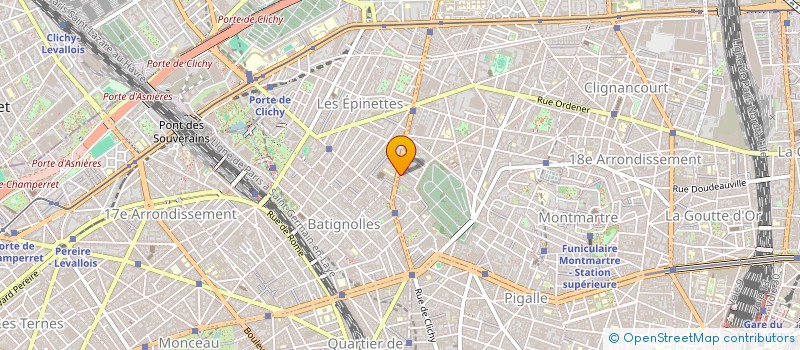 localisation de l'entreprise MADAME ALISON POSTMA  PARIS