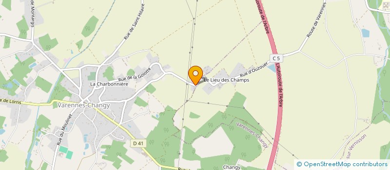 localisation de l'entreprise MADAME ALISON RAIGNAULT PARDE à VARENNES-CHANGY