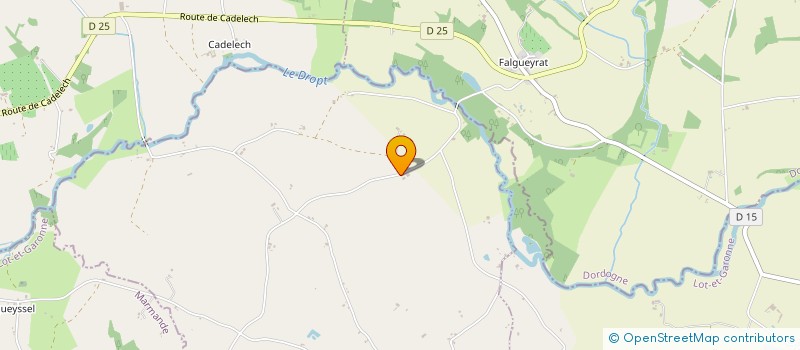 localisation de l'entreprise MADAME ALISON REGAN  LALANDUSSE