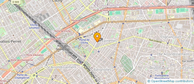 localisation de l'entreprise MADAME ALISON ROBIN  PARIS