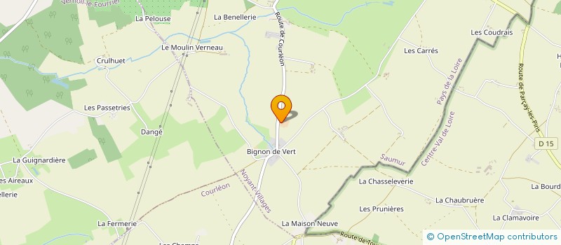 localisation de l'entreprise MADAME ALISON ROBSON  NOYANT-VILLAGES