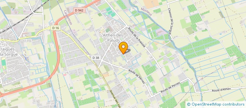 localisation de l'entreprise MADAME ALISON ROMME  ALTHEN-DES-PALUDS