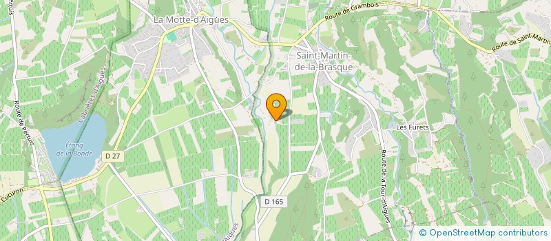 localisation de l'entreprise MADAME ALISON ROUX  SAINT-MARTIN-DE-LA-BRASQUE