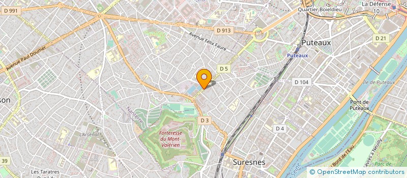 localisation de l'entreprise MADAME ALISON SALINAS à SURESNES