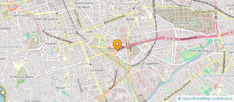localisation de l'entreprise MADAME ALISON SOTER à MARSEILLE