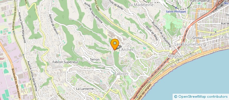 localisation de l'entreprise MADAME ALISON TARTARY à NICE