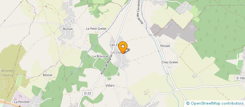 localisation de l'entreprise MADAME ALISON TRAINAUD  TORSAC