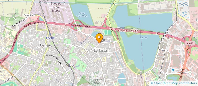 localisation de l'entreprise MADAME ALISON TRASTOUR  LE BOUSCAT