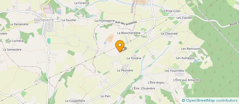 localisation de l'entreprise MADAME ALISON WILKINSON à DOMFRONT-EN-POIRAIE