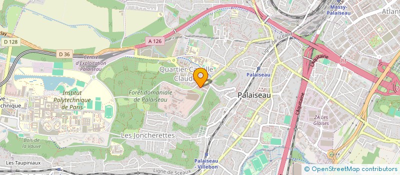 localisation de l'entreprise MADAME ALISON ZULMEA à PALAISEAU