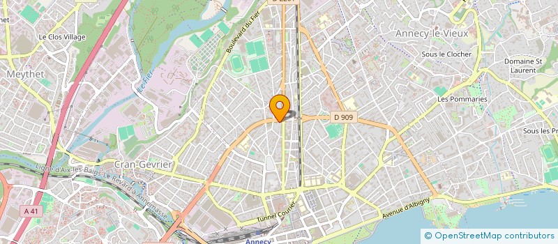 localisation de l'entreprise MADAME ALISSA CHABCHOUB à ANNECY