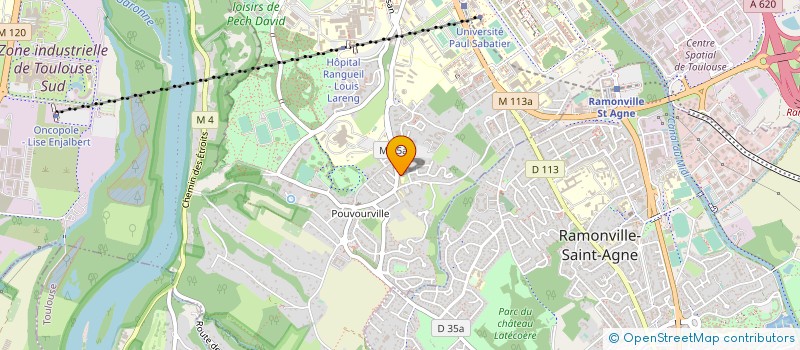 localisation de l'entreprise MADAME ALISSA DEPEYRE  TOULOUSE