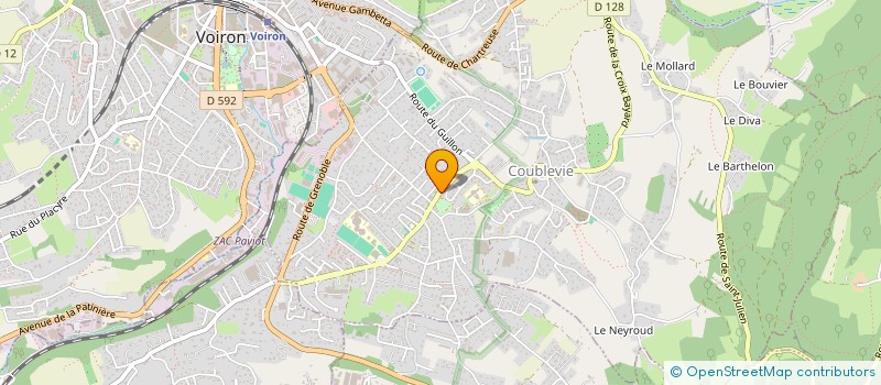 localisation de l'entreprise MADAME ALISSA LOPES  COUBLEVIE