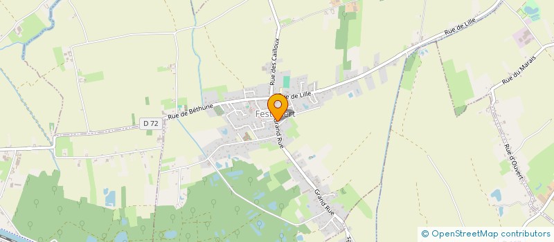 localisation de l'entreprise MADAME ALISSA POIZOT  FESTUBERT