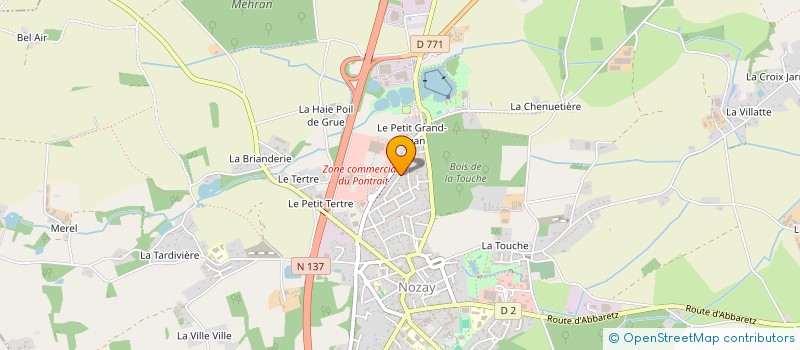 localisation de l'entreprise MADAME ALISSIA LASDOULOURS-LALL  NOZAY