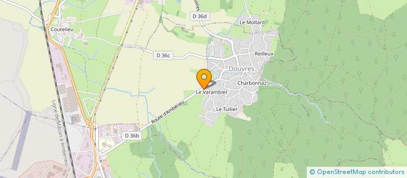 localisation de l'entreprise MADAME ALISSIA MARQUIS  DOUVRES