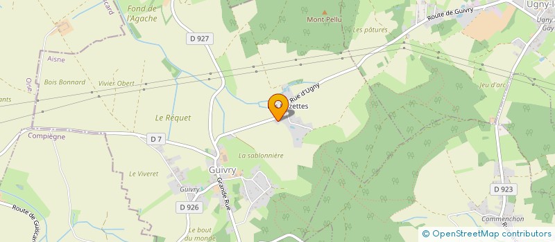 localisation de l'entreprise MADAME ALISSIA MARTINA  GUIVRY