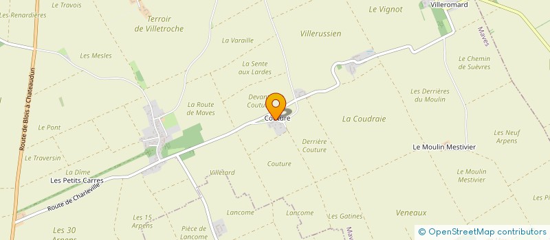 localisation de l'entreprise MADAME ALISSIA PLANCHON  MAVES