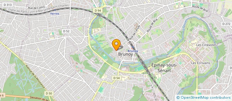 localisation de l'entreprise MADAME ALISSON BALK  BRUNOY