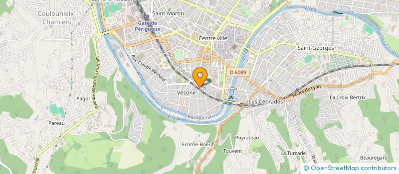 localisation de l'entreprise MADAME ALISSON BAPPEL à PERIGUEUX