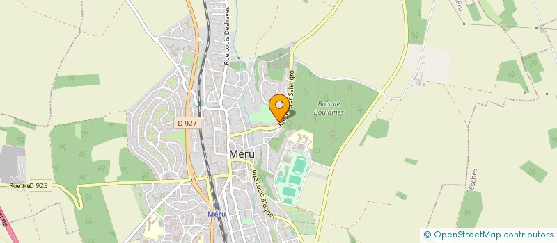 localisation de l'entreprise MADAME ALISSON BEAUGRAND  MERU