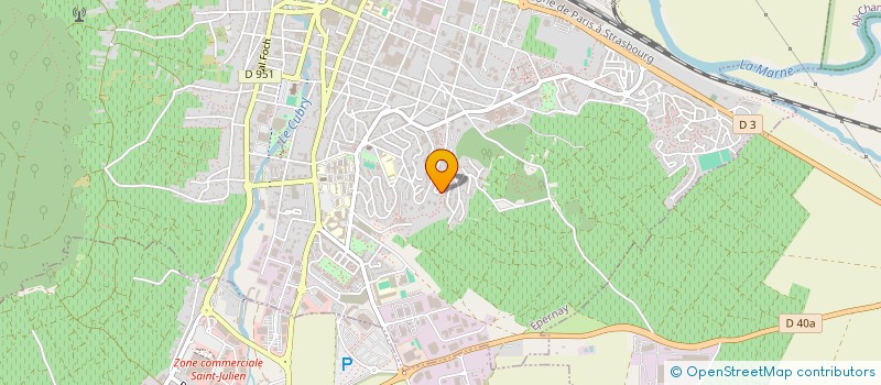 localisation de l'entreprise MADAME ALISSON BEENEN  EPERNAY