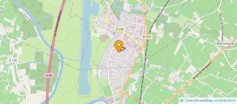 localisation de l'entreprise MADAME ALISSON CHAIGNEAU  LIBOURNE