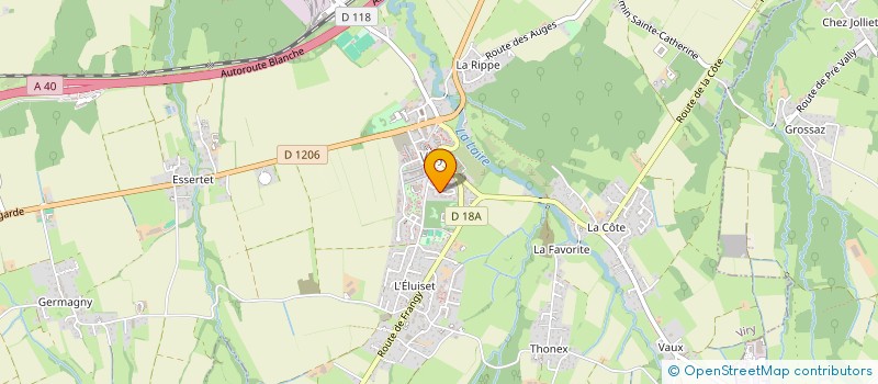 localisation de l'entreprise MADAME ALISSON ESPOSITO  VIRY